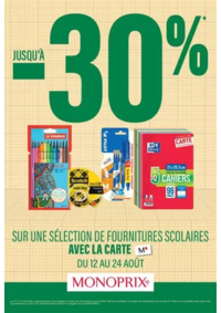 Prospectus Monoprix AUXERRE : CATALOGUE PROMOTIONNEL