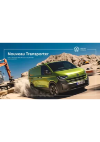 Prospectus Volkswagen Vente et Après-Vente FROIDECONCHE : Nouveau Transporter
