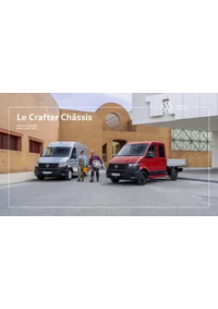 Prospectus Volkswagen Vente et Après-Vente VESOUL : Le Crafter Châssis