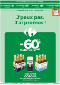 Prospectus Carrefour VERNON : J'PEUX PAS J'AI PROMOS DU 12 AU 24 AOÛT