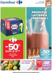 Prospectus Carrefour VERNON : PRODUITS LAITIERS & VÉGÉTAUX