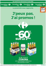 Prospectus Carrefour Contact : J'PEUX PAS J'AI PROMOS DU 12 AU 24 AOÛT