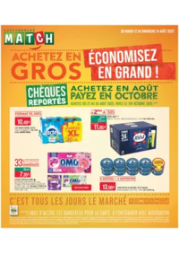 Prospectus Supermarchés Match Charleville - Mézières : ACHETEZ EN GROS ÉCONOMISEZ EN GRAND !