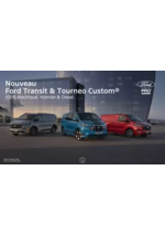 Prospectus Ford : Ford Nouveau Transit Custom 