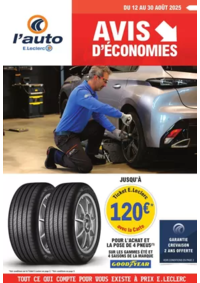 Prospectus L'auto E.Leclerc FONTENAY LE COMTE : AVIS DECONOMIE