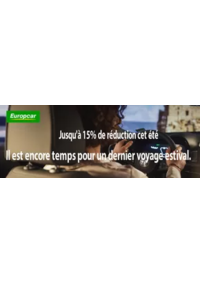 Prospectus Europcar SAINT AVOLD : Jusqu'à 15% de réduction cet été