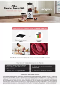 Prospectus Copra RUMINGHEM : MAGIMIX VOUS OFFRE JUSQU'A 125€ DE CADEAUX