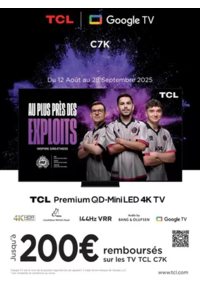 Prospectus BeDigital Colmar : TCL TV C7K