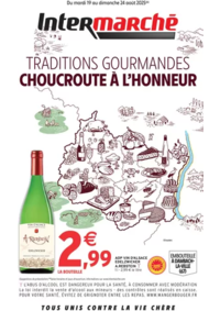 Prospectus Intermarché Super Bruyères : S34 - R2 - CHOUCROUTE