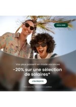 Prospectus Général d'Optique : -20% sur une sélection de solaire