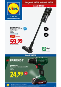 Prospectus Lidl BEUVILLERS : Rangements, nettoyage, équipements pour la salle de bien et la cuisine chez Lidl !
