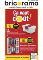Prospectus Bricorama : Ça vaut le cout!