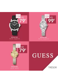 Prospectus Trésor Bijoux BOULOGNE : Guess Offers