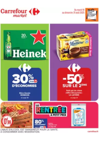 Prospectus Carrefour Market TOURCOING : LA RENTRÉE À PETIT PRIX