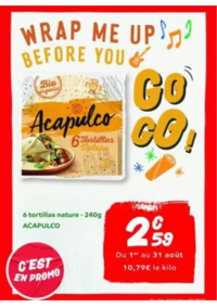 Prospectus Bio c' bon Paris Ternes : Les bons plans d'aout!