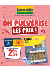Prospectus Bureau Vallée - Sainte Genevieve Des Bois : On pulvérise les prix