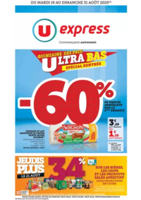 Prospectus U Express Paris 14 - Rue de la tombe Issoire : Quinzaine Commerçante