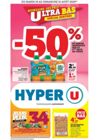 Prospectus Hyper U MAYENNE : Quinzaine Commerçante