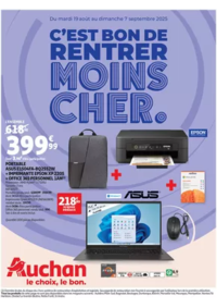 Prospectus Auchan Caluire : Rentrée des classes : c'est bon de rentrer moins cher