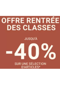 Prospectus Courir POITIERS : Offre rentrée des classes jusqu'à -40 %