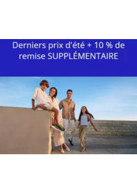 Prospectus Geox PARIS : Derniers prix d'été + 10 % de remise SUPPLÉMENTAIRE