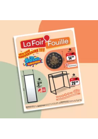 Prospectus La Foir'Fouille COIGNIERES : La rentrée, on ne peut pas l’esquiver… mais on peut quand même la rendre un peu plus douce.