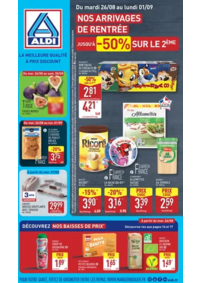 Prospectus Aldi St-Rémy : Nos arrivages de rentrée