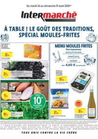 Prospectus Intermarché Super Morhange : S35 - R2 - MOULES FRITES