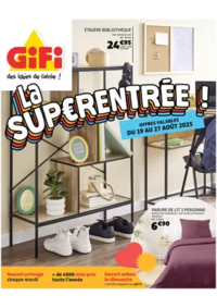 Prospectus Gifi SAINT QUENTIN : La superentrée !