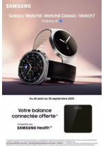Prospectus MDA : Balance connectée offerte