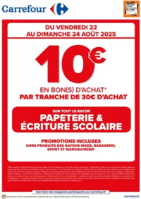 Prospectus Carrefour Express Paris 114 boulevard St Germain : Catalogue Carrefour Express