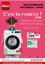 Prospectus Gitem : C’est la rentrée !