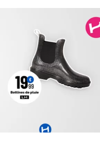 Prospectus La Halle : Pluie ou pas, reste stylé·e jusqu’aux pieds !