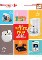 Prospectus Carrefour Contact : LES PETITS PRIX DE LA RENTRÉE