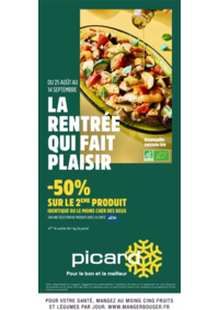 Prospectus Picard Cherbourg : La rentrée qui fait plaisir