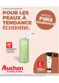 Prospectus Auchan MANOSQUE : Pour les peaux à tendance économe