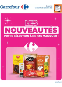 Prospectus Carrefour CUSSET : LES NOUVEAUTÉS DE SEPTEMBRE