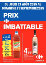 Prospectus Carrefour : PRIX IMBATTABLE