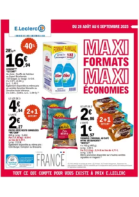 Prospectus E.Leclerc DIGOIN : DEPENSER MOINS 18 GV - MIXTE