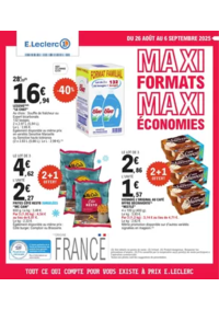 Prospectus E.Leclerc SAUMUR : DEPENSER MOINS 18 GV - MIXTE