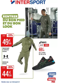 Prospectus Intersport FURIANI La Rocade : RENTRER DU BON PIED ET DU BON LOOK