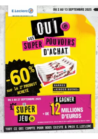 Prospectus E.Leclerc ROMILLY SUR SEINE : EVENEMENT 7