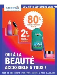 Prospectus E.Leclerc ISSOUDUN : BEAUTE AUTOMNE