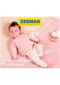 Prospectus Zeeman Pierrelatte : Ils grandissent vite. Profitez-en.