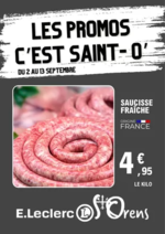 Prospectus E.Leclerc : Les Promos, cest Saint-Ô !