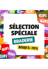 Prospectus Gifi ROANNE - LE COTEAU : Petite sélection d'articles spéciale braderie ! Jusqu'à -70%