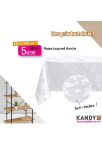 Prospectus KANDY CHAUNY : DES PRIX TOUT DOUX !