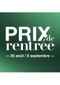 Prospectus Cuir Center Amiens - Longeau : Les Prix de Rentrée