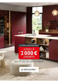 Prospectus Cuisines Schmidt Mozac : Jusqu'à 2000€* offerts