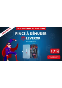 Prospectus auto distribution BELLEGARDE : Pince a denuder leverok